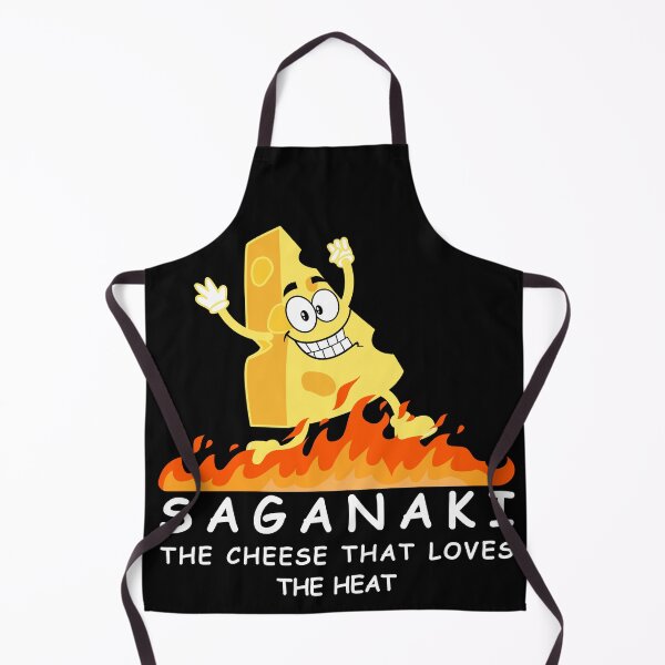 Item preview, Saganaki  - Greece greek food funny design  designed and sold by wholigans.