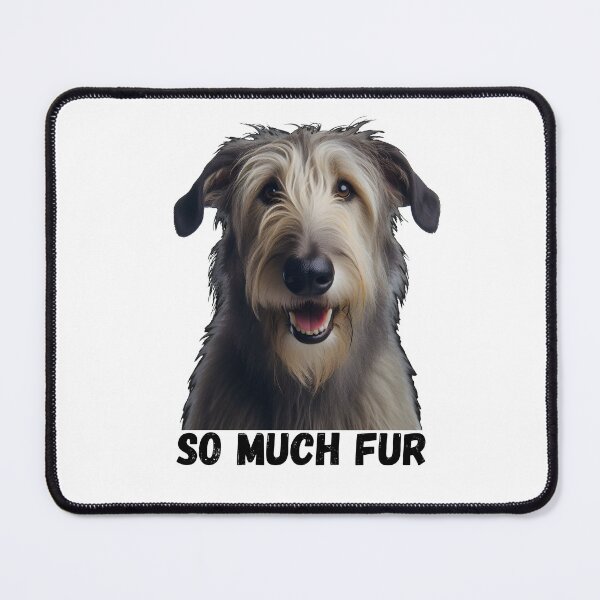 Item preview, So Much Fur - An Irish Wolfhound designed and sold by AvenueOfFulfill.