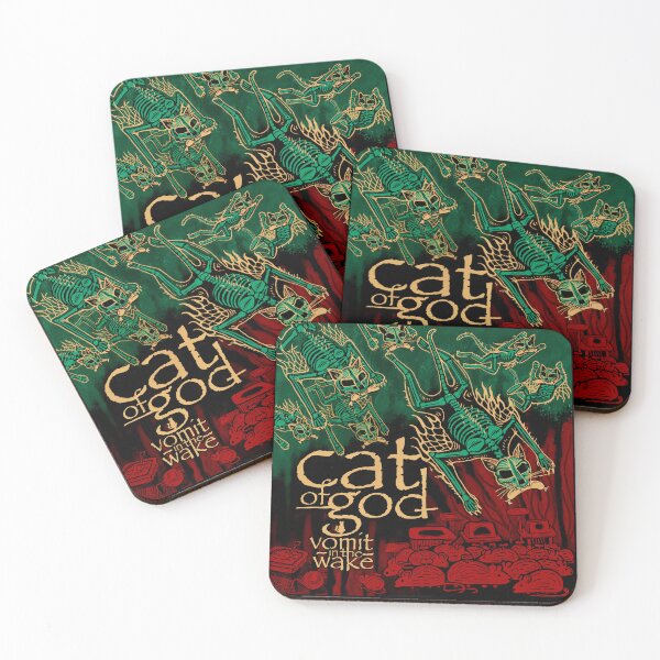 Item preview, Lamb of God of Cat Ashes in the Wake funny designed and sold by catsandmetal666.
