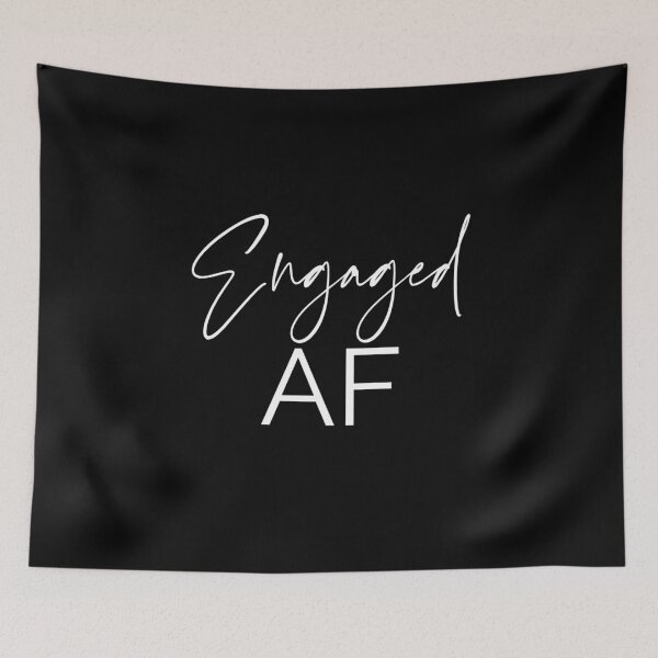 Item preview, Engaged AF Funny Fiance Bride-to-Be Engagement  designed and sold by The Junto Shop.
