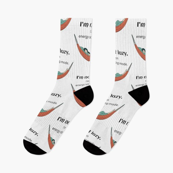 Item preview, I'm not lazy, I'm on energy saving mode designed and sold by Buyfastcart.