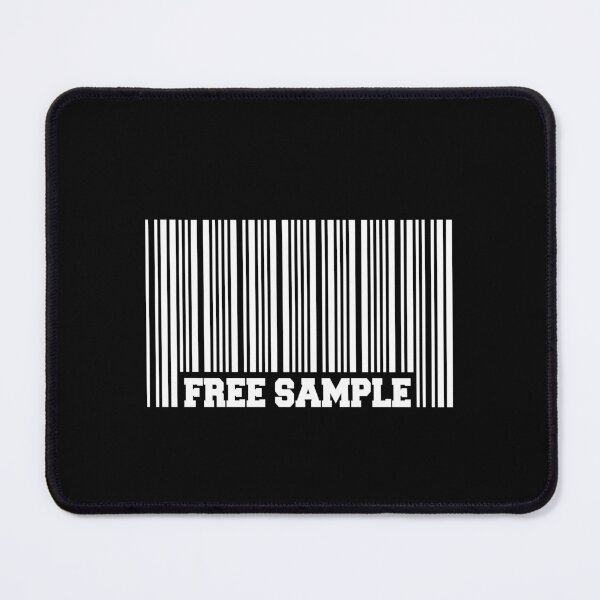 Item preview, Free sample barcode humour quirky playful joke designed and sold by w1ckerman.