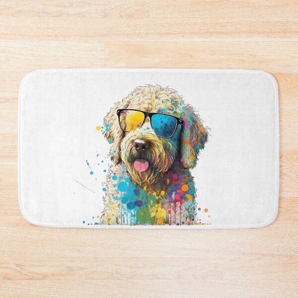 Item preview, Colorful Golden Doodle Dog Sunglasses designed and sold by MLArtifex.