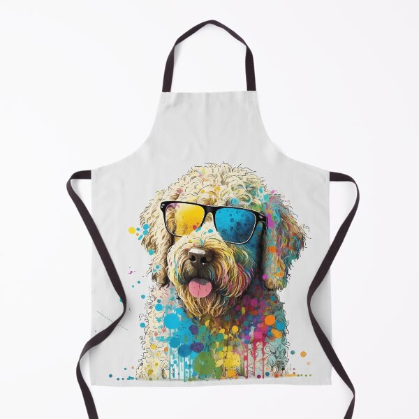 Item preview, Colorful Golden Doodle Dog Sunglasses designed and sold by MLArtifex.