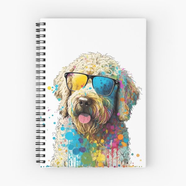 Item preview, Colorful Golden Doodle Dog Sunglasses designed and sold by MLArtifex.