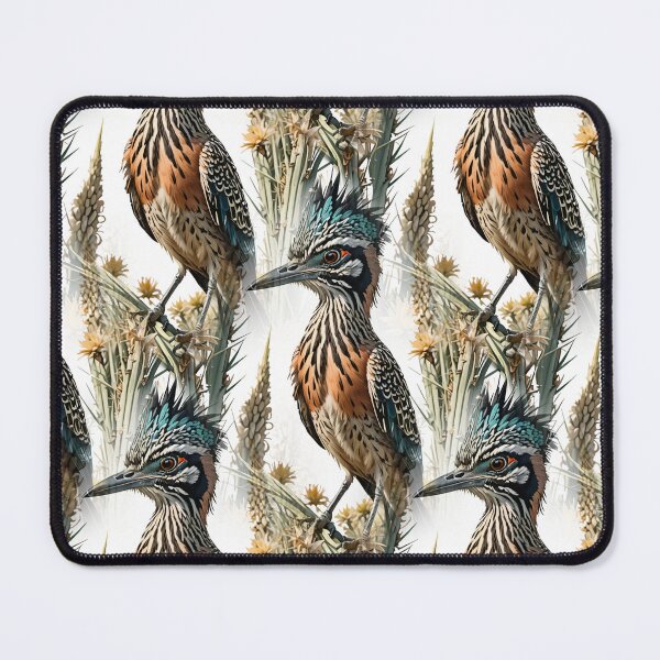 Item preview, Roadrunner Surrounded By Yucca flower New Mexico State Pattern 1 designed and sold by taiche.