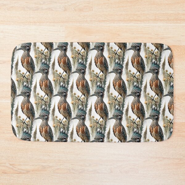 Item preview, Roadrunner Surrounded By Yucca flower New Mexico State Pattern 1 designed and sold by taiche.