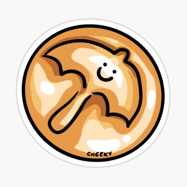 Dalgona Cookie Sticker