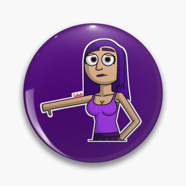 Item preview, Disapproving Violet designed and sold by CalebIsAnArtist.