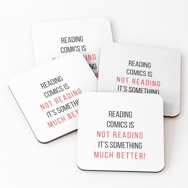 Item preview, Reading Comics Is Not Reading, It's Something Much Better! - Funny Gift For Comics Fans designed and sold by ArtYourStyle.