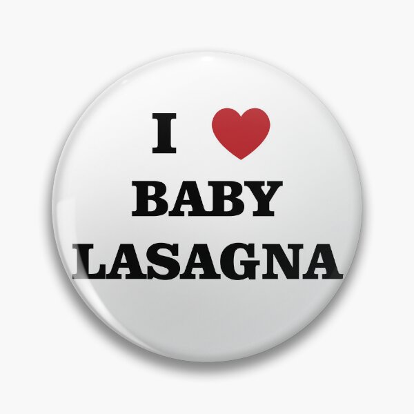 Item preview, I Love Baby Lasagna ❤️  designed and sold by sheelatewatia.