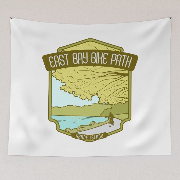 Item preview, East Bay Bike Path - Rhode Island Cycler designed and sold by Moritz Schwäble.