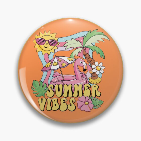 Item preview, Colorful Summer Vibes Sticker designed and sold by AlienOccupation.