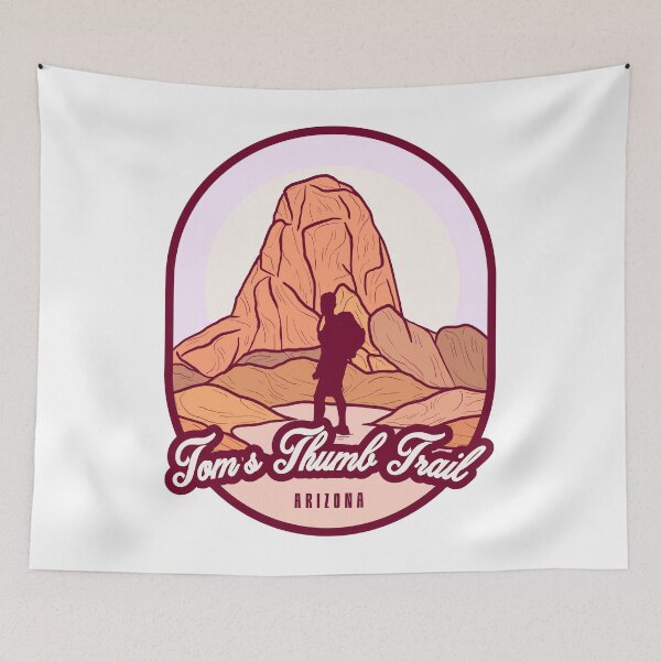 Item preview, Tom's Thumb Trail – Arizona hiker designed and sold by Moritz Schwäble.