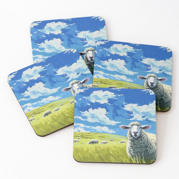 Item preview, Sheep In The Field designed and sold by sakurashorty.