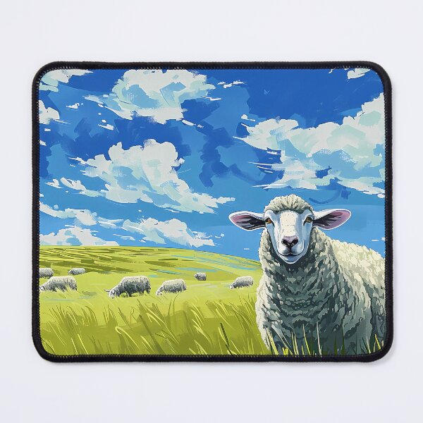 Item preview, Sheep In The Field designed and sold by sakurashorty.