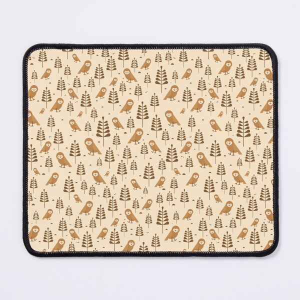 Item preview, Owl flower pattern neutral designed and sold by snowyowls.