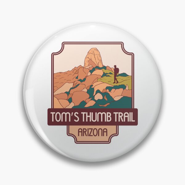 Item preview, Tom's Thumb Trail – Arizona hiker designed and sold by Moritz Schwäble.