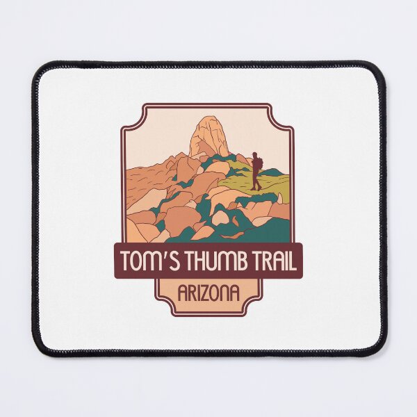 Item preview, Tom's Thumb Trail – Arizona hiker designed and sold by Moritz Schwäble.