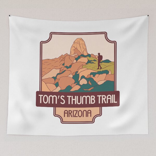 Item preview, Tom's Thumb Trail – Arizona hiker designed and sold by Moritz Schwäble.