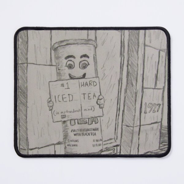 Item preview, Sea Isle Spiked Iced Tea man on South Broad designed and sold by AnArtistAtWork.