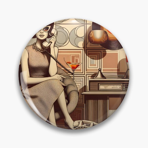 Item preview, 70s Nostalgia Art | Retro Digital Download | Vintage 1970s Design | Stylish 70s Elements designed and sold by PandaTShirtShop.