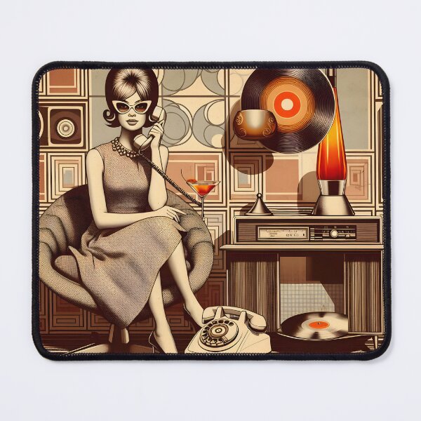 Item preview, 70s Nostalgia Art | Retro Digital Download | Vintage 1970s Design | Stylish 70s Elements designed and sold by PandaTShirtShop.