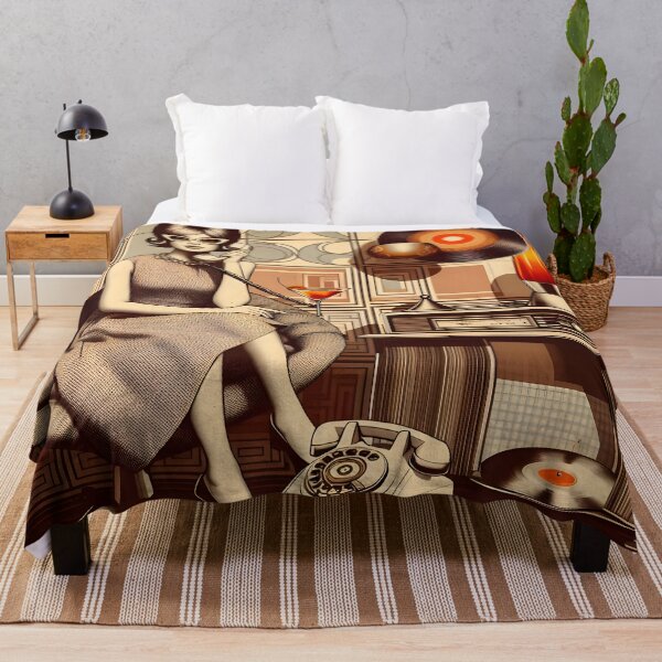 Item preview, 70s Nostalgia Art | Retro Digital Download | Vintage 1970s Design | Stylish 70s Elements designed and sold by PandaTShirtShop.
