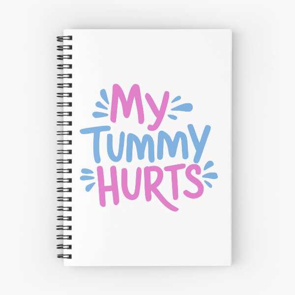 Item preview, My Tummy Hurts! Pink And Blue designed and sold by PMCreative.