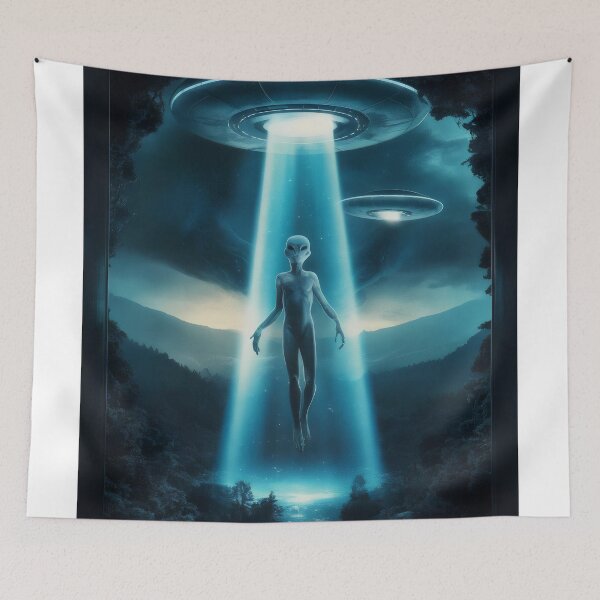 Item preview, Cosmic abduction. designed and sold by MyHappyArtShop.