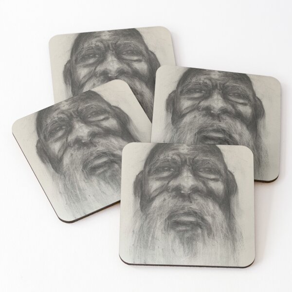 Item preview, Defragmented (Charcoal Portrait) designed and sold by NILSAIIVY arts.