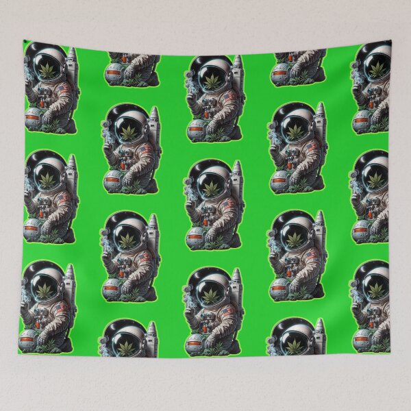 Item preview, Weed Astronaut 2 designed and sold by GreenKingShop.