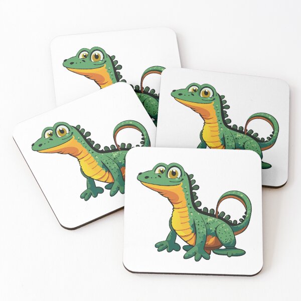 Item preview, cartoon lizard icon designed and sold by Alenus.