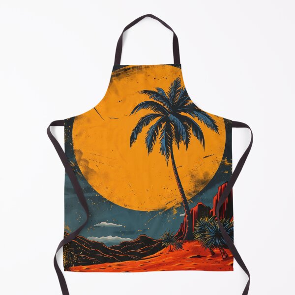 Item preview, Palm tree with full moon designed and sold by Rebelka.