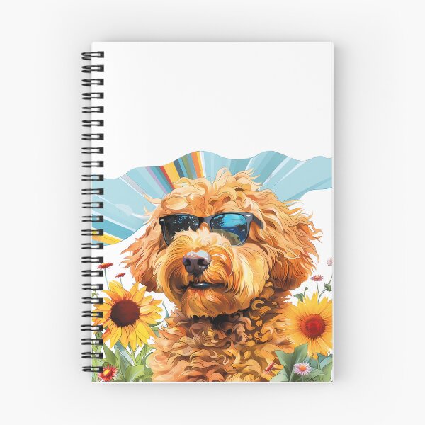 Item preview, Colorful Golden Doodle Dog Sunglasses designed and sold by MLArtifex.