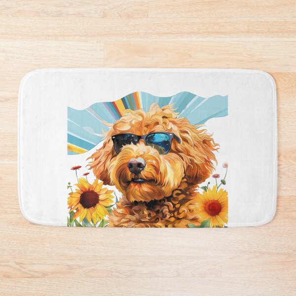 Item preview, Colorful Golden Doodle Dog Sunglasses designed and sold by MLArtifex.