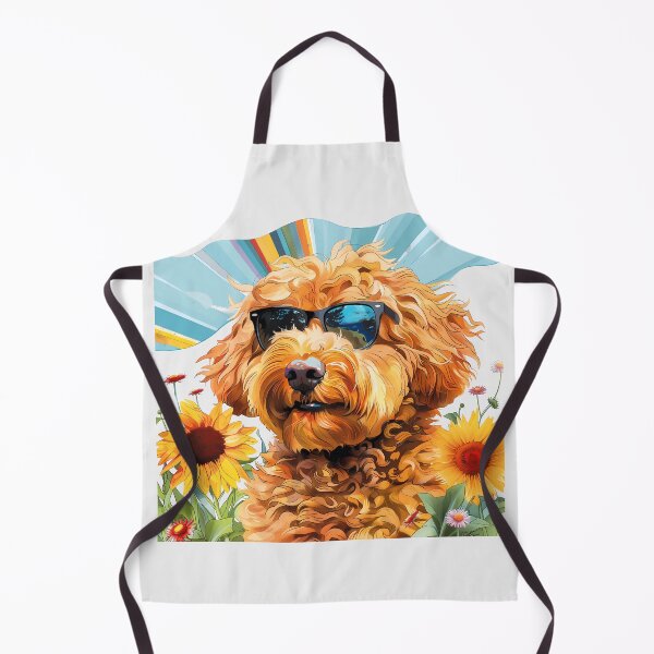 Item preview, Colorful Golden Doodle Dog Sunglasses designed and sold by MLArtifex.