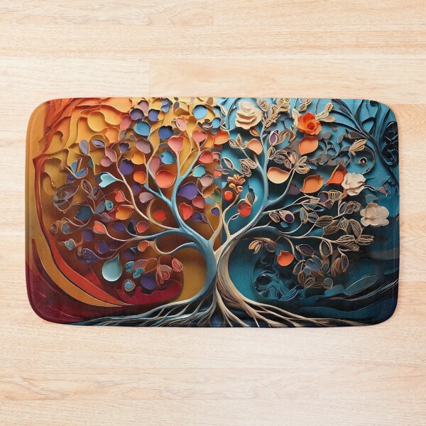 Item preview, Tree Of Life Abstract Art designed and sold by Obsidian Ink by Wilshire.