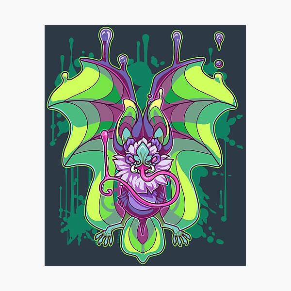 Bat Nectar Photographic Print