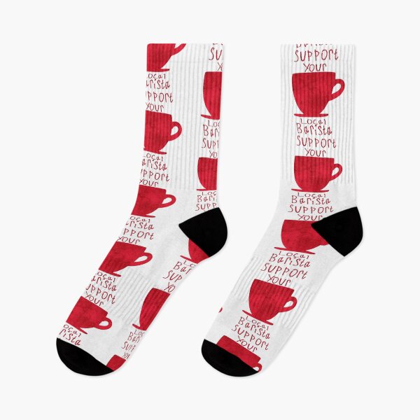 Item preview, Support Your Local Barista designed and sold by kinpirks.