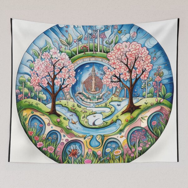 Item preview, Daloria - Spring Mandala (16/27) designed and sold by sabantha.