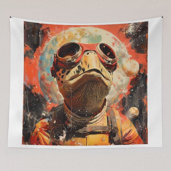 Item preview, Space turtle designed and sold by Rebelka.