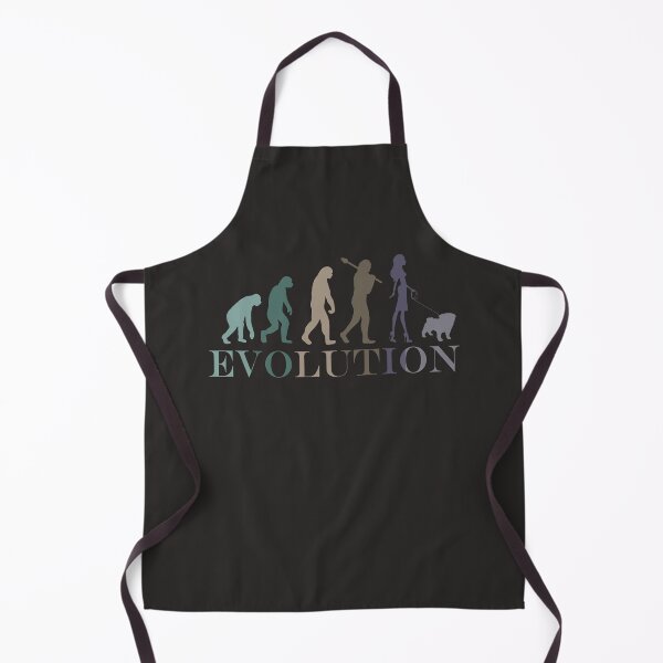 Item preview, Evolution Pug Woman Minimalist Retro Vintage designed and sold by hemp3x.
