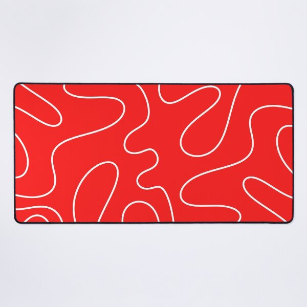 Item preview, Bold Red Squiggle Abstract Pattern designed and sold by kierkegaard.