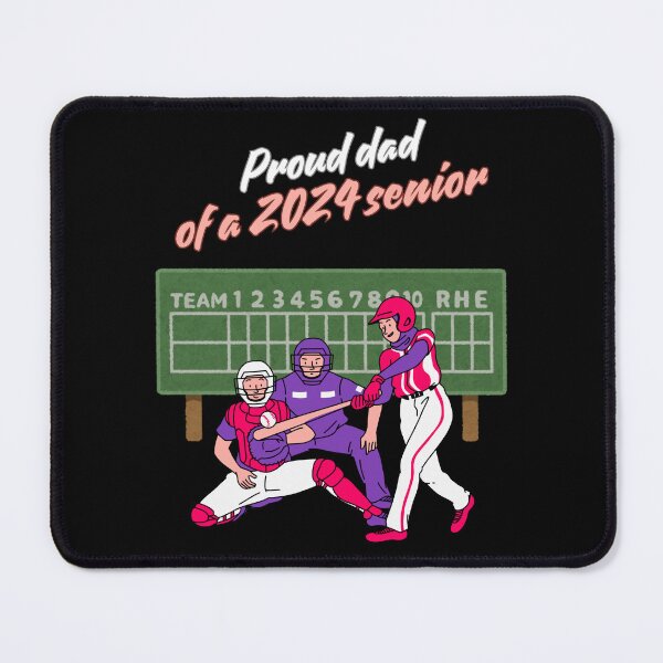 Item preview, Proud Dad Of A 2024 Senior Baseball Graduate designed and sold by Pine-Shop.
