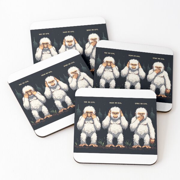 Item preview, Dirty White Ape See No Evil designed and sold by DirtyWhiteApe.