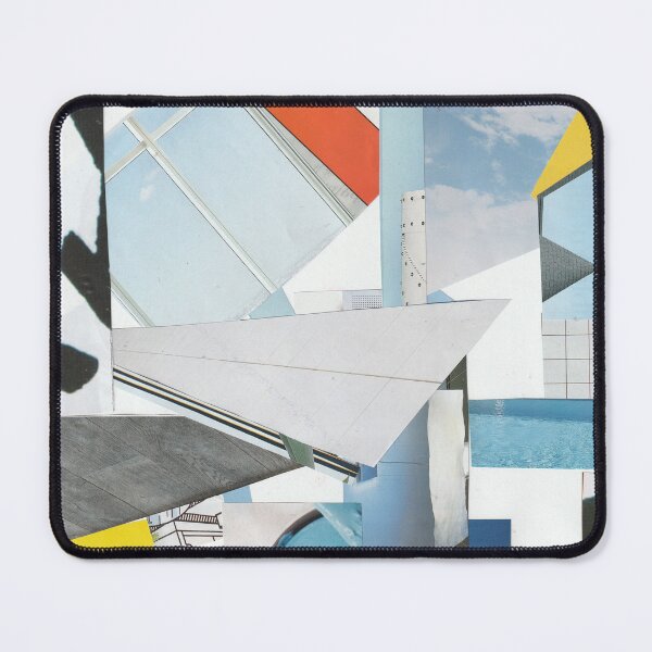Item preview, Handmade Modern Collage Artwork ¨ Cool Positive Thoughts Only¨ designed and sold by Artsymirveras.