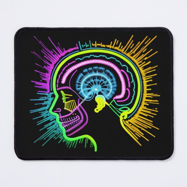 Item preview, Music Brain by Music Genius Art designed and sold by musicgeniusart.