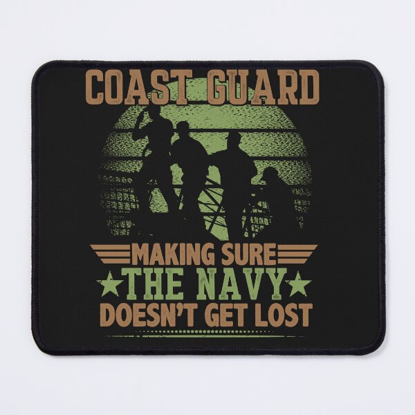 Item preview, Distressed Funny Coast Guard Design designed and sold by AlienOccupation.