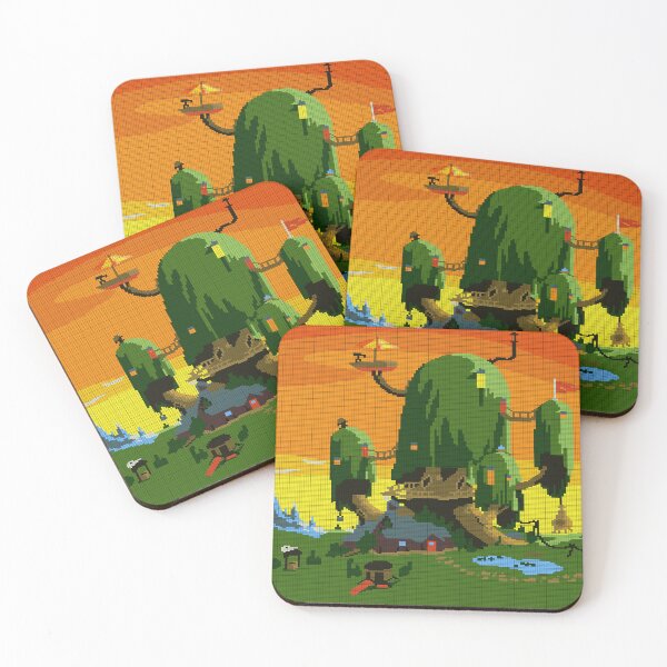 Item preview, adventure time treehouse  designed and sold by fruitydayprints.